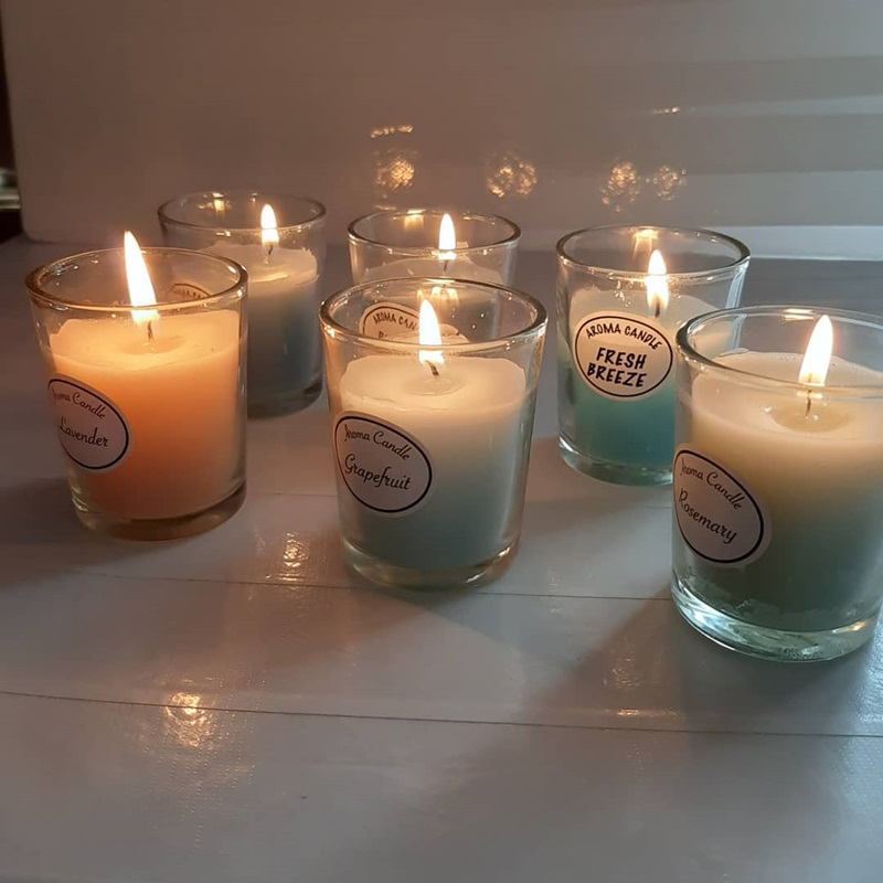 色んな香りが楽しめる6種類